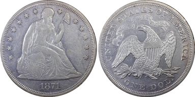 1871 $1 N1