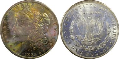 1885-O $1 MS64