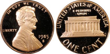 1985-S 1C PR69DCAM