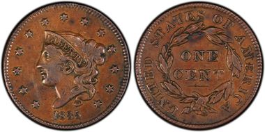 1835 1C Head of 1836 XF45BN