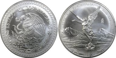 1996-Mo Onza Libertad Ag MS69