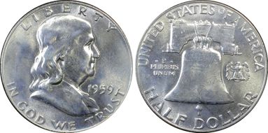 1959 50C DDR, FS-801 MS63