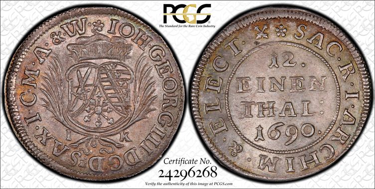 Cert 24296268 - Coin Image