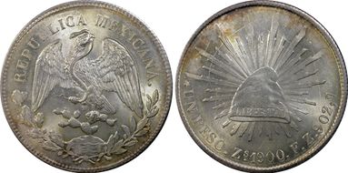 1900-Zs FZ Peso KM-409.3 MS63