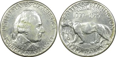 1927 50C Vermont MS63