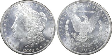 1880 $1 MS66
