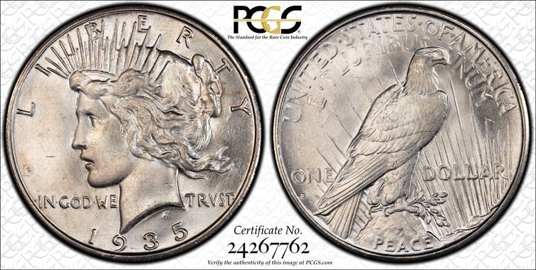 Cert 24267762 - Coin Image