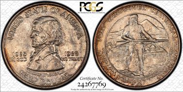 1925 50C Fort Vancouver MS65