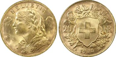 1935 LB 20 Fr KM-35.1  Au MS66