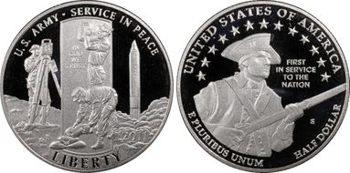 2011-S 50C United States Army PR69DCAM