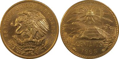 1968-Mo 20C KM-440 MS64RD