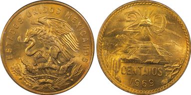 1969-Mo 20C KM-440 MS65RD