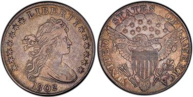 1802 $1 VF35