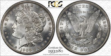 1900-O $1 MS66+
