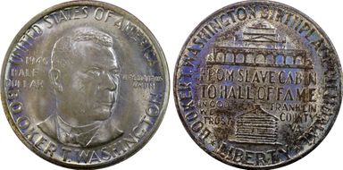 1946 50C Booker T. Washington MS65+