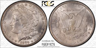 1879-CC $1 Capped Die MS65+