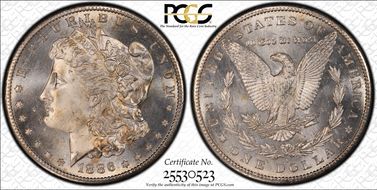 1886-S $1 MS66