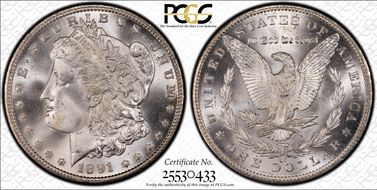 1891-CC $1 MS66
