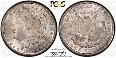 1921-S $1 MS66