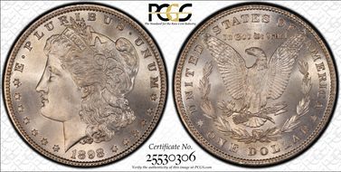 1898 $1 MS67