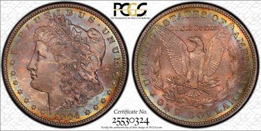 1904 $1 MS66