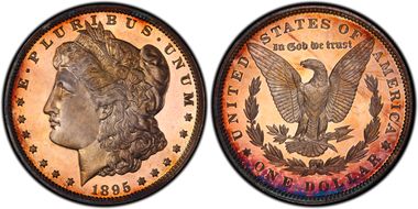 1895 $1 PR66+ DCAM