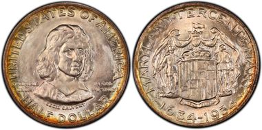 1934 50C Maryland MS66