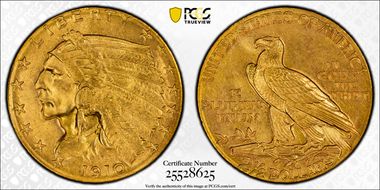 1910 $2.50 MS66