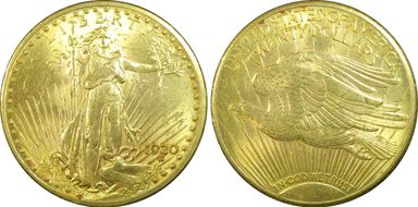 1920 $20 MS62