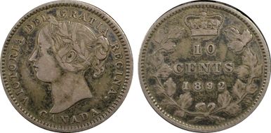 1892 10C Small 9 VF35