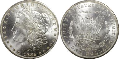 1885-O $1 MS65