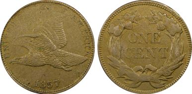 1857 1C Flying Eagle XF45
