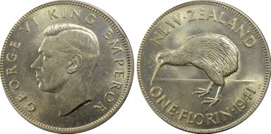 1941 Florin KM-10.1  Ag MS62
