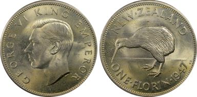 1947 Florin MS64