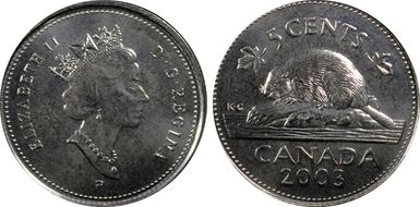 2003-P 5C Crowned MS67