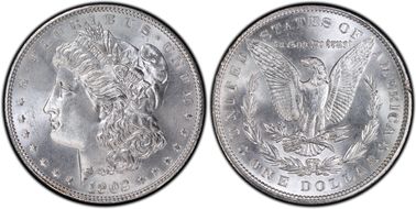 1902 $1 MS66