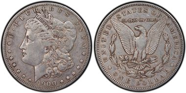 1900-O/CC $1 VAM 12 VF30