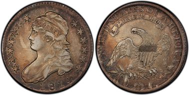 1814 50C Overton 109 VF35