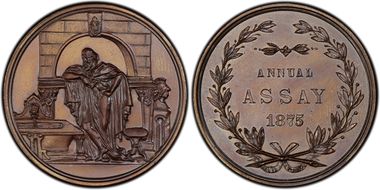 1875 AE Medal JK-AC-14, Archimedes SP67BN