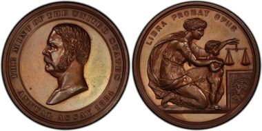 1884 AE Medal JK-AC-27, Chester A. Arthur SP66BN