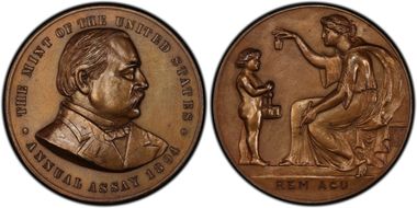 1894 AE Medal JK-AC-38, Grover Cleveland SP64BN