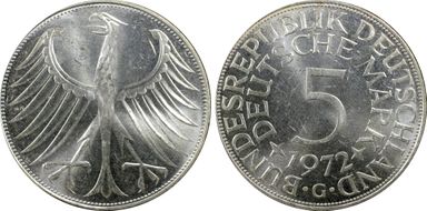 1972-G 5 Mk J-387 MS63