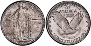 1927-D 25C MS65