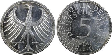 1960-J 5 Mk J-387 MS63