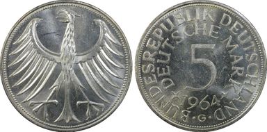 1964-G 5 Mk J-387 MS63