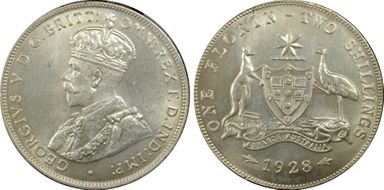 1928(m) Florin MS64