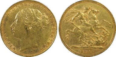 1885-M Sov S-3857C WW Complete, Sm BP AU53