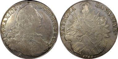 1768 Thaler D-1953 MS62