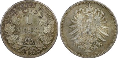 1883-D Mark J-9 MS65