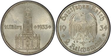 1934-F 2 Mk Potsdam J-355 MS64
